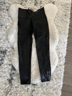 Spanx faux leather leggings